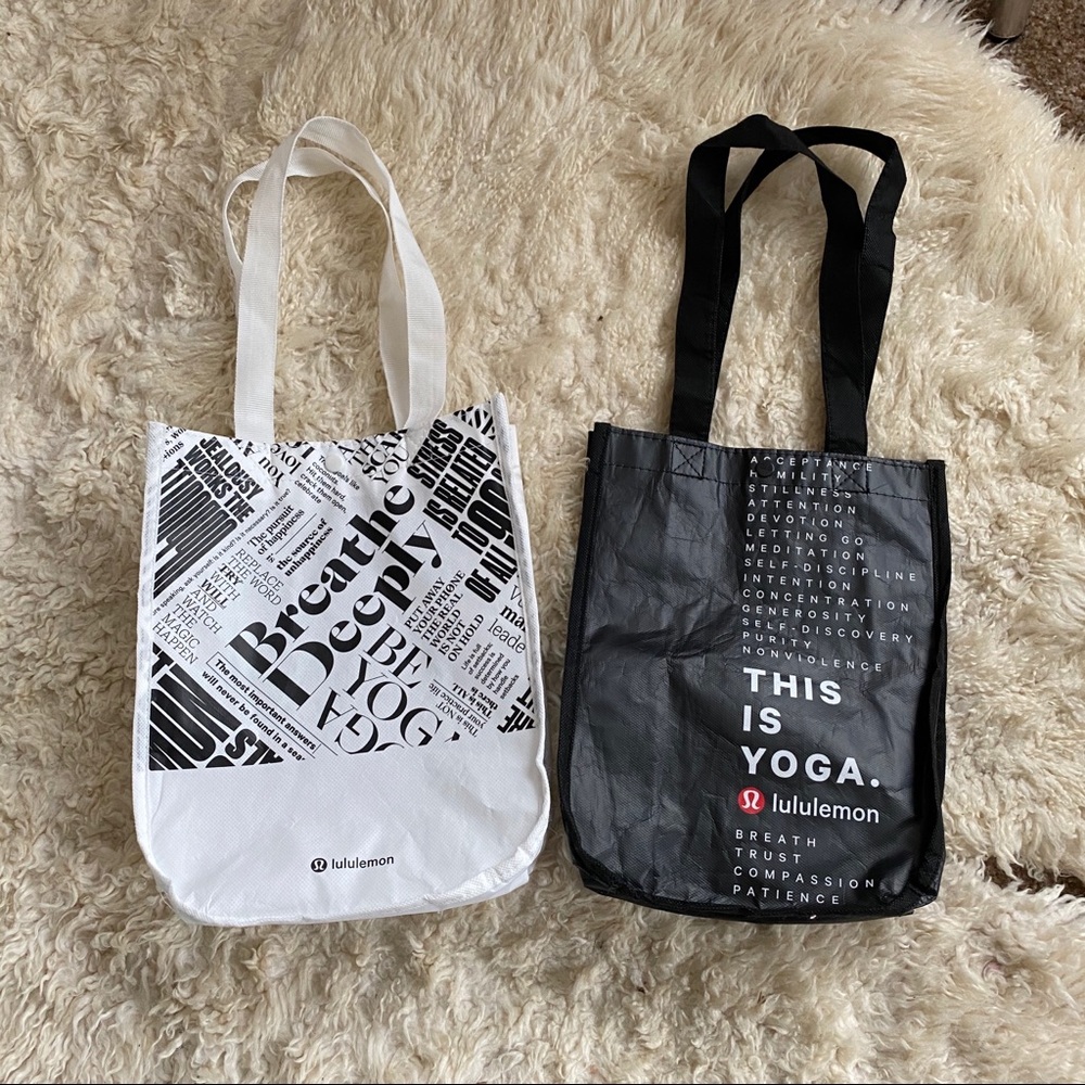 LULULEMON REUSABLE BAGS BUNDLE